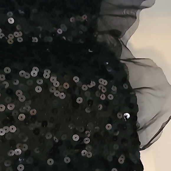 Private gallery full sequin racer back dress medium NEW - Picture 3 of 4